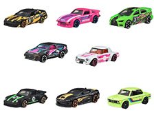 Hot Wheels Neon Speeders Assort 986E (Set of 10) (Diecast Car)