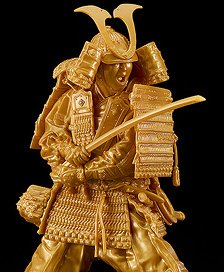 PLAMAX 1/12 鎌倉時代の鎧武者 黄金の装 Gold color edition (プラモデル)