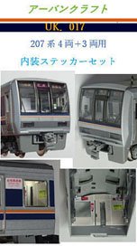 TOMIX 207系用壁面セット (鉄道模型)