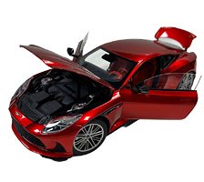アストンマーティン DB12 2024 ※交換用ホイール付属 レッド (ミニカー)