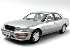 レクサス LS400 1993 シルバー (ミニカー)