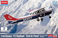 Cessna 172 SkyHawk `Civil Air Patrol` (Plastic model)