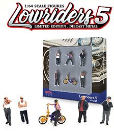 Figure Set - Lowriders 5 (Diecast Car)