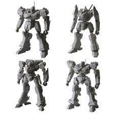 Armored Core Structure Arts Non Scale Plastic Model Kit Series Vol.1 (Set of 4) (Plastic model)