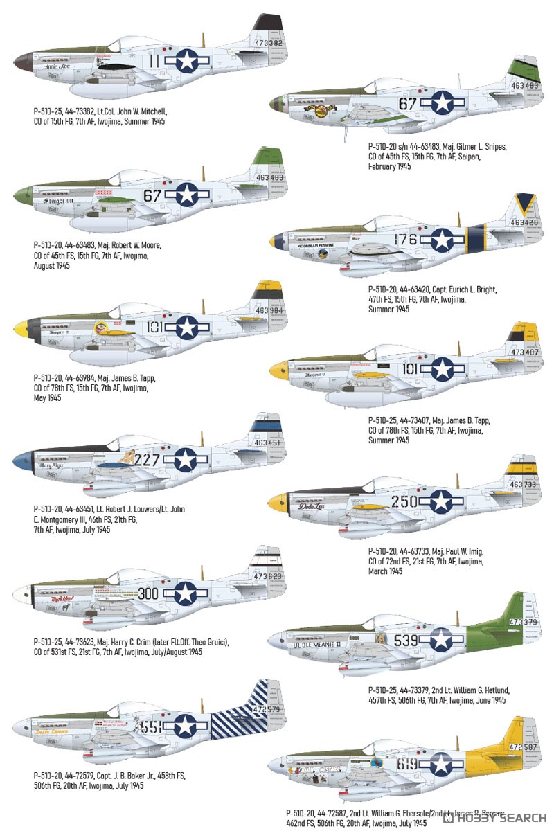 Tales of Iwojima P-51D Dual Combo Limited Edition (Plastic model) その他の画像4
