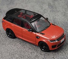 Range Rover Sport 2018 -LHD- オレンジ (ミニカー)
