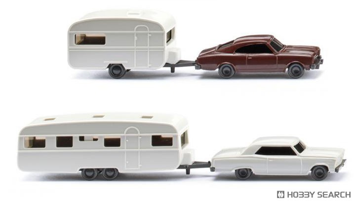 (HO) キャラバン2台 組み合わせ 1966-72 (鉄道模型) 商品画像1