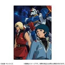 Sticker Mobile Suit Z Gundam Key Visual (Anime Toy)