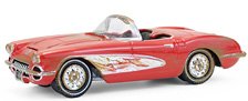 1958 Chevrolet Corvette - Rick Hendrick Owned VIN #00001 Unrestored (ミニカー)