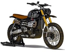 トライアンフ スクランブラー 1200XE (ノルウェー) `007 No Time To Die` (ミニカー)