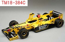 ジョーダンホンダ 198 #9 1998 サンマリノGP Damon Hill (ミニカー)