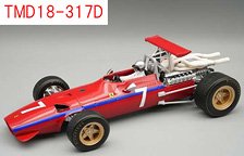 Ferrari 312F1/68 #7 1968 United States GP Derek Bell (Diecast Car)