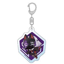 #Compass 2.0: Combat Providence Analysis System Acrylic Key Ring (Amairo Kitsunegasaki) (Anime Toy)