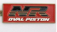 Honda NR Front Cowl Decal Metal Key Chain (Diecast Car)