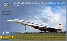 Russia Tu-144 Concord Ski (Plastic model)