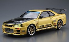 Top Secret BNR34 Skyline GT-R` 02 (Nissan) (Model Car)