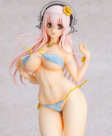 Super Sonico Summer Vacation Ver. (PVC Figure)