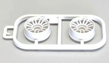 Multi Wheel II N/Offset 2.5 (White/RE30/2pcs) (RC Model)