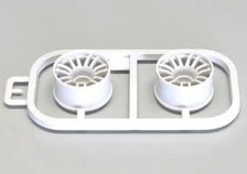 Multi Wheel II W/Offset 2.0 (White/RE30/2 (RC Model)