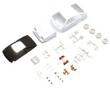 Toyota SPRINTER TRUENO AE86 White Body set w/rim (RC Model)