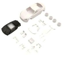 TOYOTA 86 White Body set (w/rims) (RC Model)