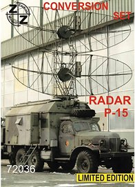 P-15 `Flat Face` Radar (ZiL-157 truck Conversion Set) (Plastic model)