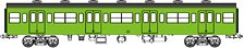 16番(HO) 国鉄103系非ユニット窓・非冷房車、黄緑6号動力なし増結1両C (サハ103) (動力なし) (鉄道模型)