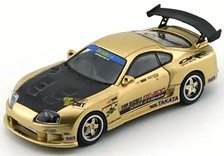 トップシークレット トヨタ スープラ (JZA80) ゴールド (ミニカー)