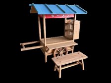 1/12 Food cart (Fashion Doll)