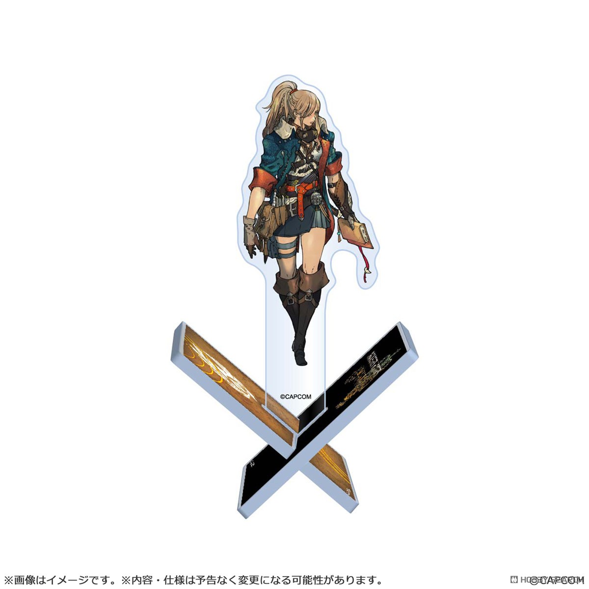 Batten Acrylic Stand Monster Hunter Wilds Hunter (Female) (Anime Toy) 商品画像1
