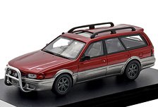 MAZDA CAPELLA WAGON FX (1994) パッションローズマイカ/サイレントシルバーメタリック (ミニカー)