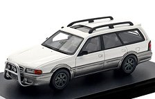 MAZDA CAPELLA WAGON FX (1994) シャストホワイト/サイレントシルバーメタリック (ミニカー)