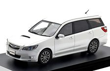 SUBARU EXIGA 2.0GT (2008) サテンホワイト・パール (ミニカー)