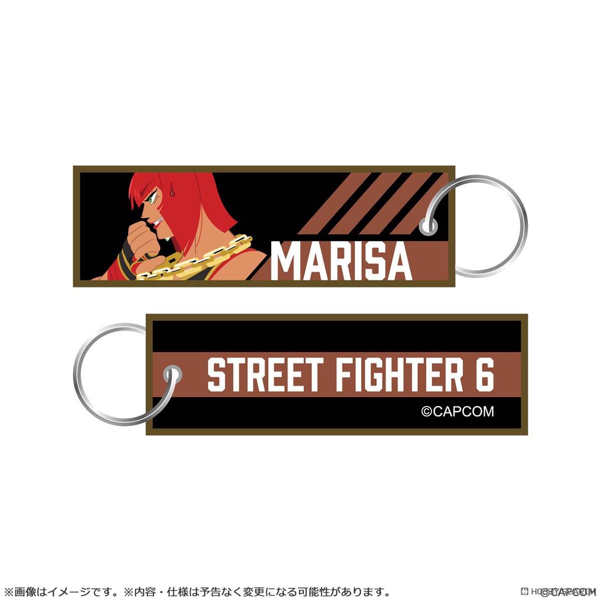 Street Fighter 6 Flight Tag Key Ring Marisa (Anime Toy) 商品画像1