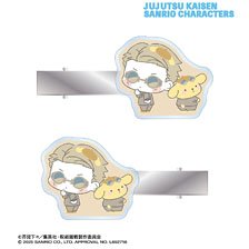 Jujutsu Kaisen x Sanrio Characters Kento Nanami x Pom Pom Purin Acrylic Hair Clip (Set of 2) (Anime Toy)