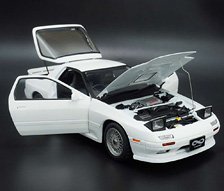 MAZDA SAVANNA RX-7 FC INFINI -RHD- White (Diecast Car)