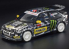 エスコート RS コスワース No.43 ブラック (ミニカー)