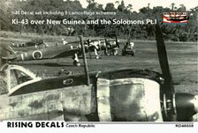Ki-43 over New Guinea and the Solomons Pt.I (Decal)
