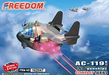 Compact Series:AC-119G/K USAF Shadow/Stinger Gunships Vietnam War (Plastic model)