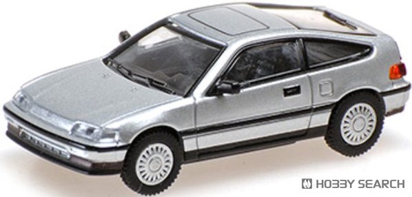 ホンダ CR-X MK2 1987 シルバー (ミニカー) 商品画像1