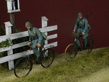 WWII オランダ 「女王陛下と祖国のために」Vol.3 オランダ陸軍自転車連隊セット(2体入) (プラモデル)