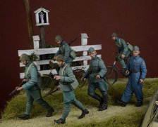 WWII オランダ 「女王陛下と祖国のために」スペシャルエディションセット(6体+自転車2台入) (プラモデル)