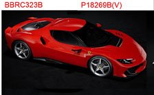 Ferrari 296 Speciale Rosso Corsa (ケース付) (ミニカー)