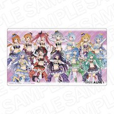 Date A Live V Rubber Desk Mat 12th Anniversary Idle Ver. (Anime Toy)
