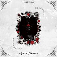 Eden Series Card Frame L Size Red Black (Anime Toy)