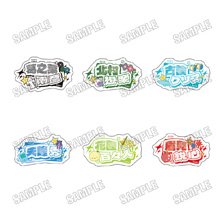 アイドルマスター SideM アクリルネームバッジコレクション【vol.2】 (6個セット) (キャラクターグッズ)