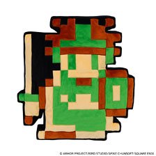 Dragon Quest II: Luminaries of the Legendary Line Dot Plush Cushion Prince of Cannock (Anime Toy)