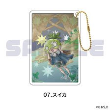 Dr.STONE グリッターキーホルダー 07.スイカ (キャラクターグッズ)