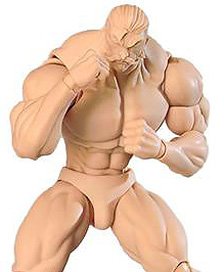 K Toys 1/12 Muscular Male Action Figure Body Yellow (Fashion Doll)