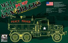 M51A2 5-ton 6x6 Dump Gun Truck (Plastic model)